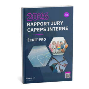 Rapport du Jury CAPEPS INTERNE 2026