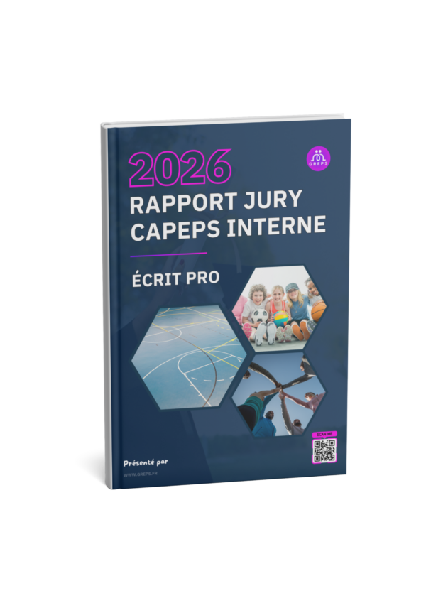 Rapport du Jury CAPEPS INTERNE 2026