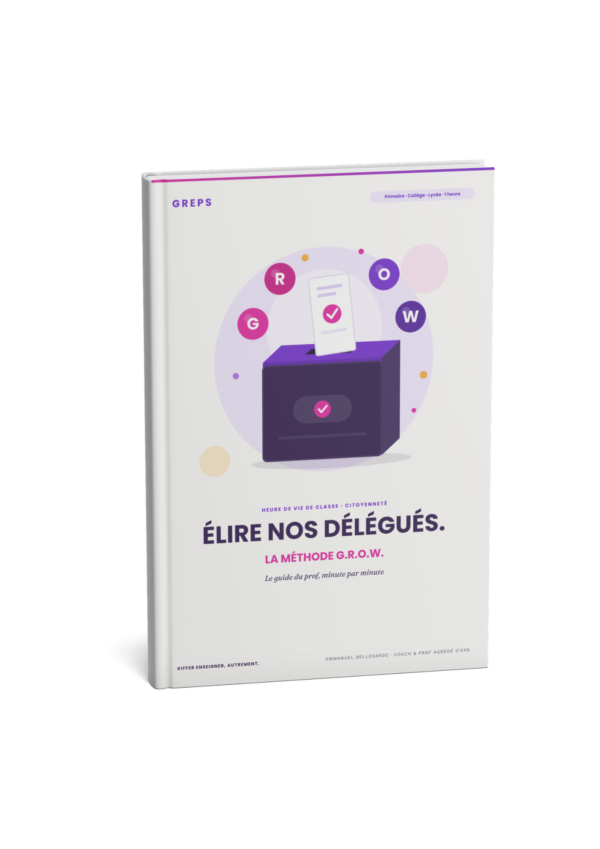 Élection des délégués - Le modèle G.R.O.W - Heure de vie de classe